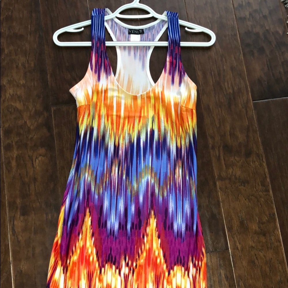 Maxi dress with fringe bottom!!!